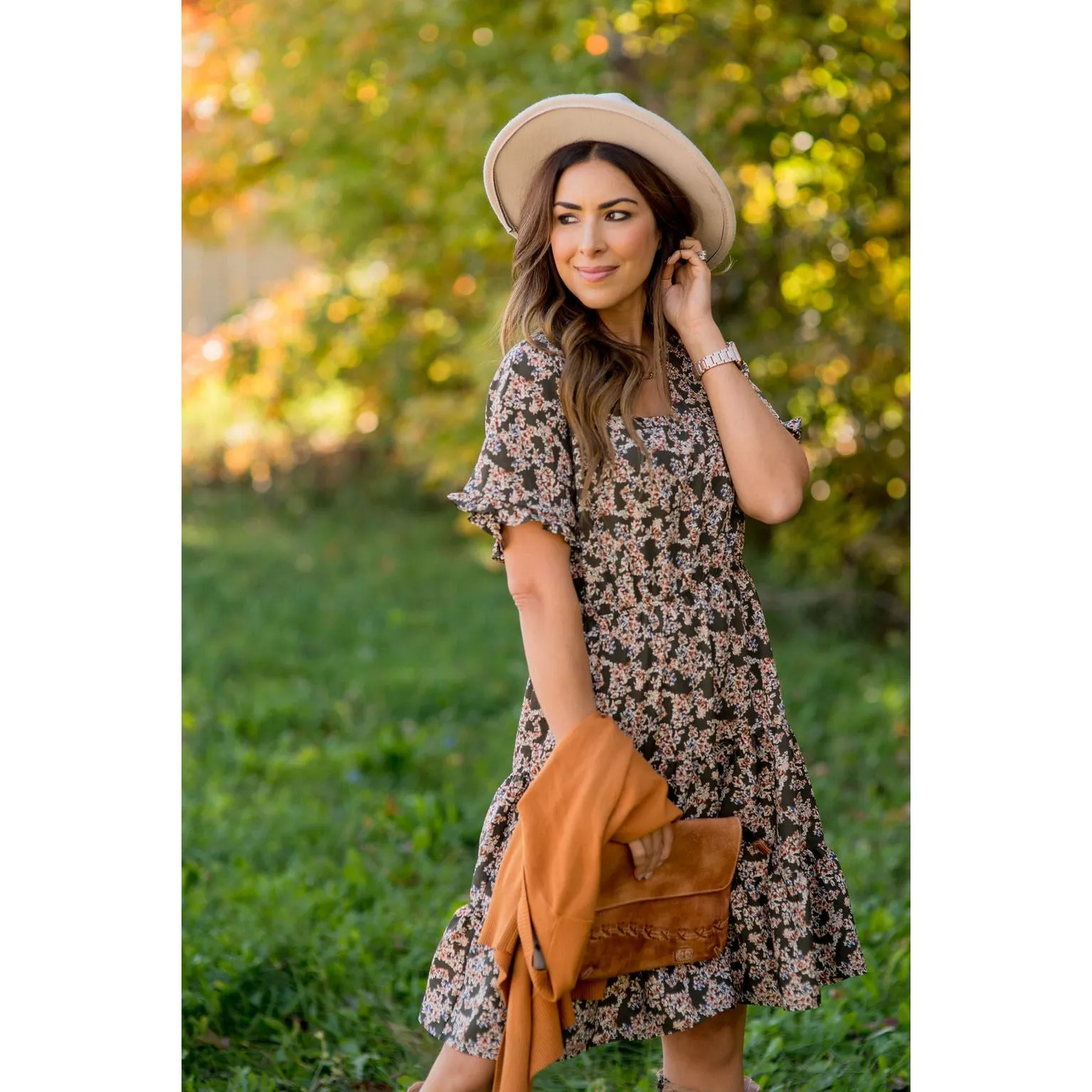 Youthful Floral Dress
